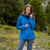 Alpin Loacker vattentät utomhusjacka för kvinnor i blått